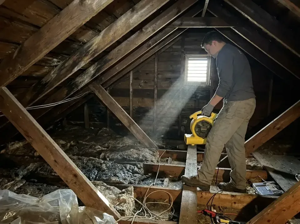 attic-water-damage-drying-proc-007 — frequently asked questions, Emergency Water Extraction & 24/7 Flood Response in Tioga T…